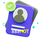 Tornar-se um membro do 888HOT é muito simples